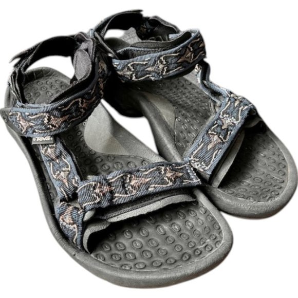 Teva Terra Fi #6670 Universal Sandal - Blue/Black - 8 - Picture 1 of 11
